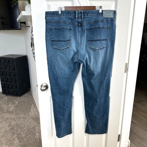 tommy bahama authentic jeans mens 42x32 relaxed straight fit stretch denim